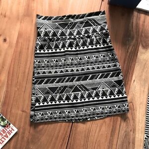 Victoria secret PINK Aztec Mini Skirt